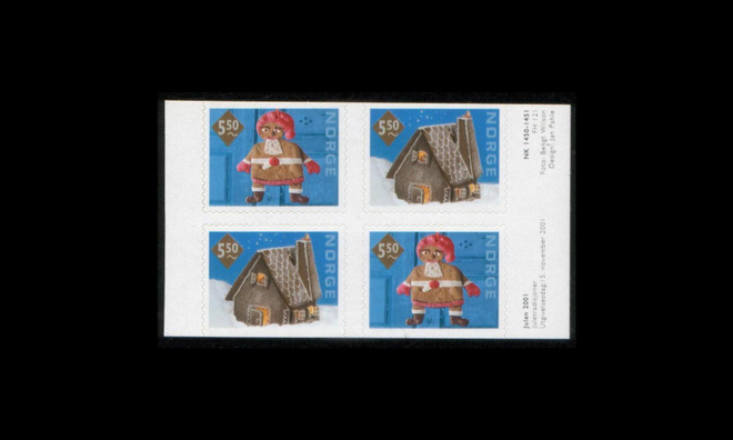Norja 1411-2hb ** Joulu (2001)