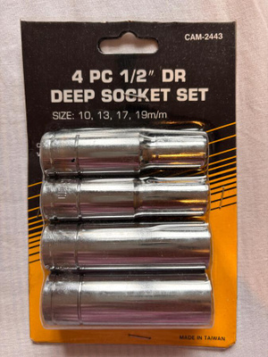 Laadukas hylsy sarja Deep socket set