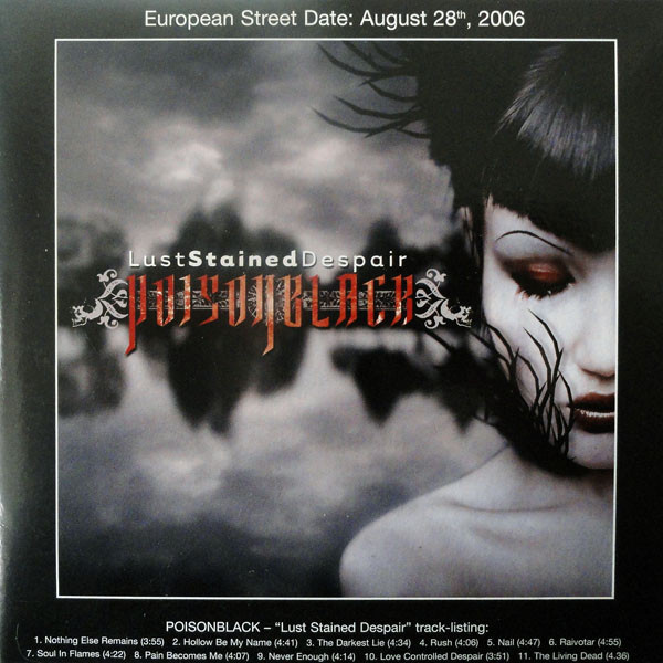 Poisonblack - Lust Stained Despair (CD) EX+!! Promo