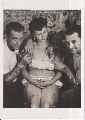 Tatuointi, Artist Les Skuse and Al Shierferl,  GB1950  ,e114