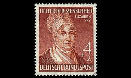 Saksa 156 ** Elizabeth Fry 4+2 Pf (1952)