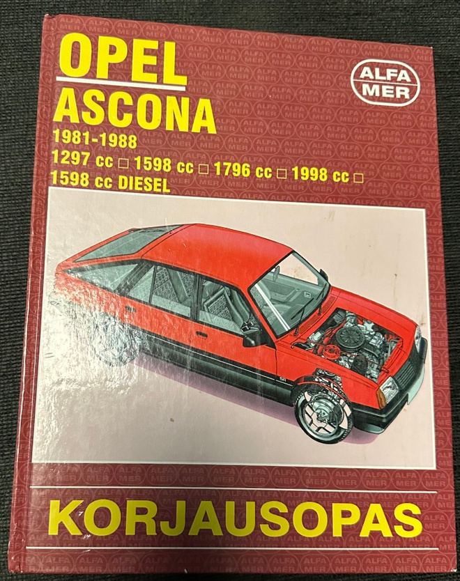 Alfamer S16 Opel Ascona 1981 - 1988 korjausopas