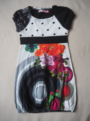 DESIGUAL mekko lh, 5/6, lähes uusi
