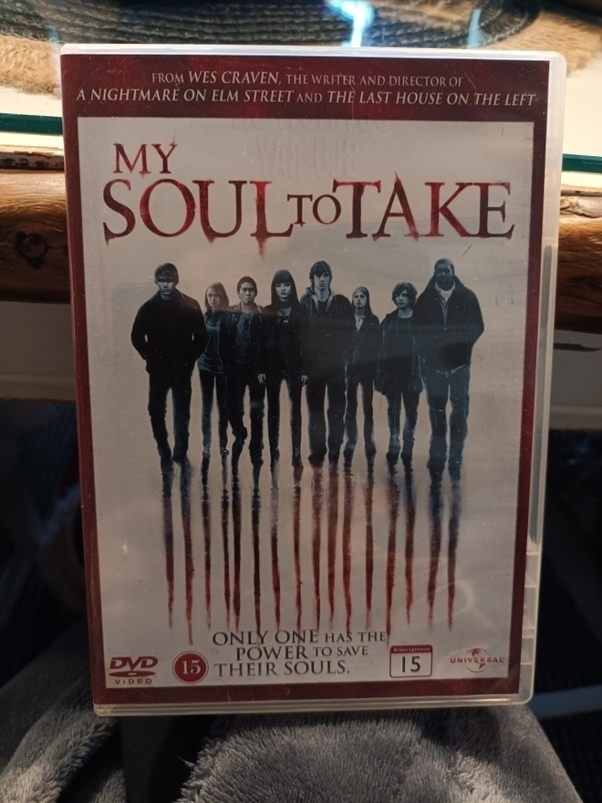 My Soul to Take dvd.