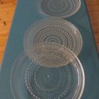 IITTALA KASTEHELMI  Lautanen 17 cm  Kirkas 3 kpl - pikkukuva 1