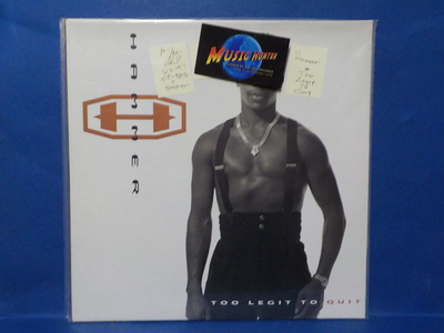 HAMMER - TOO LEGIT TO QUIT M-/M- U.S -91 2LP