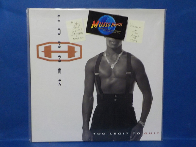 HAMMER - TOO LEGIT TO QUIT M-/M- U.S -91 2LP