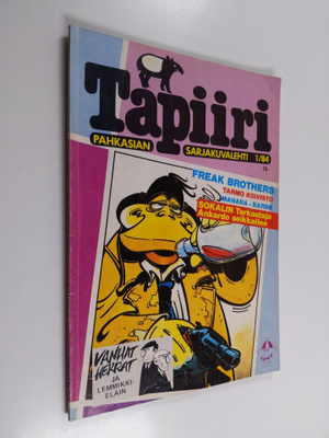 Juha (toim.) Ruusuvuori : Tapiiri : Pahkasian sarjakuvale...