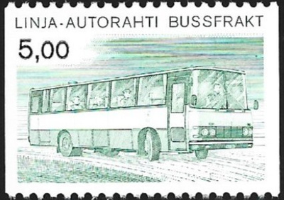 1963 AP 16  vihreä  5,00 mk  ** LaPe AP 16