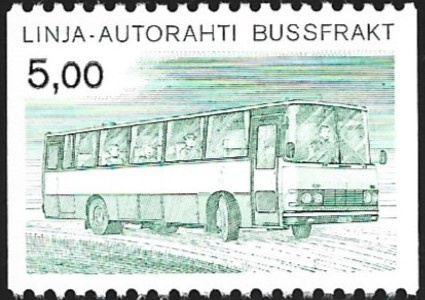 1963 AP 16  vihreä  5,00 mk  ** LaPe AP 16