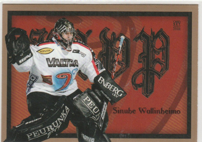 2007/08 Cardset MVP Red Wallinheimo , JYP / 50