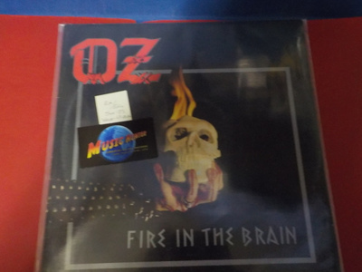 OZ - FIRE IN THE BRAIN EX/EX+ LP