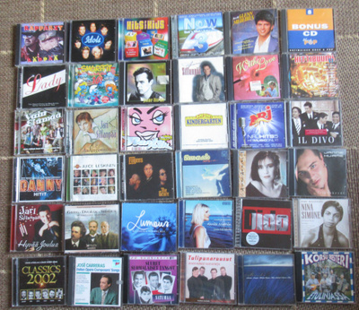 CD-levyt 36 kpl:n paketti (CD2)