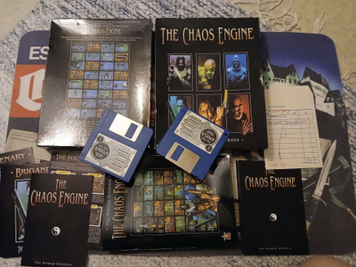 Amiga500 peli Chaos Engine -CIB