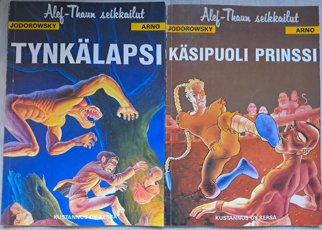 Jodorowsky Aliel-Thaun seikkailut 1-2