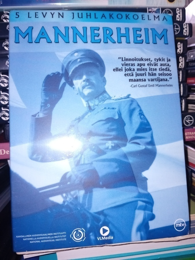 5dvd Mannerheim juhlakokoelma ( SIS POSTIKULU  )