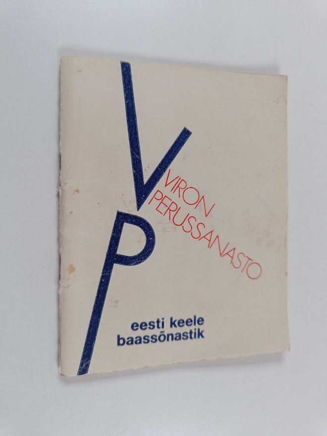 Viron perussanasto = Eesti keele baassonastik