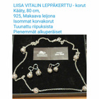 LIISA VITALIN LEPPÄKERTTU-kääty ja korvakorut, pallot,koukut - pikkukuva 3