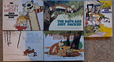 Calvin and Hobbes kokoelmat 5 kpl
