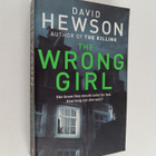 David Hewson : The wrong girl - pikkukuva 1