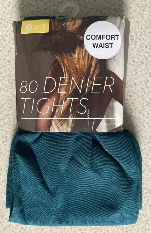 80 DENIERIN SUKKAHOUSUT, TURKOOSINVIHREÄT KOKO 36/38