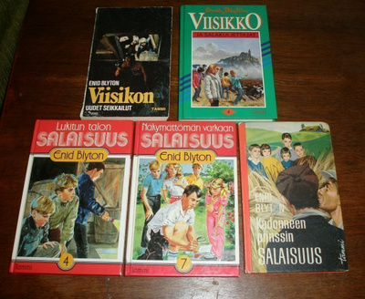 Blyton Enid 5 kpl yhteishinta