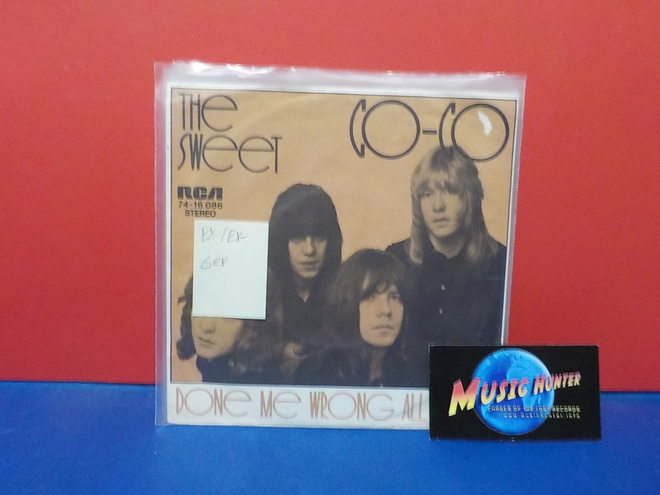 THE SWEET - CO-CO EX-/EX- GER 7"