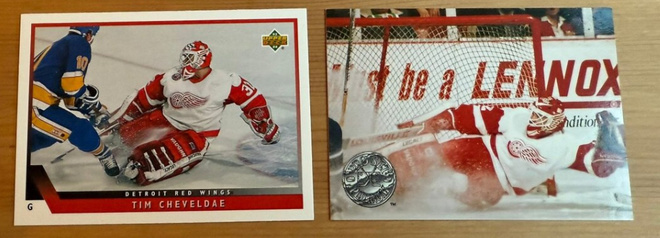 Tim Cheveldae - Detroit Red Wings - 2 korttia