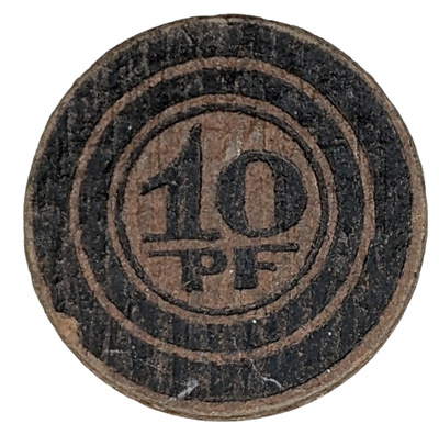 Saksa, Halle 10 Pfennigs 1920