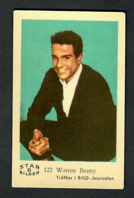 Keräilykuva - Warren Beatty Star D Bilder 122