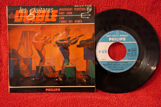 Les Guitares Du Diable – Mouvement Perpétuel Ep Ranska 1962