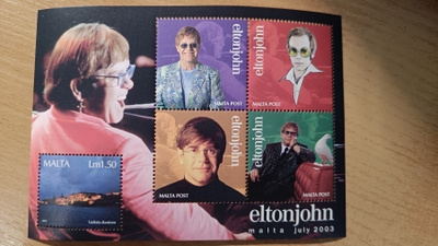 Eltonjohn**pienois arkki 2003 Malta