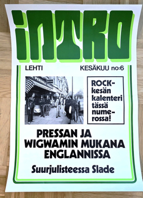 INTRO -mainosjuliste (1974)