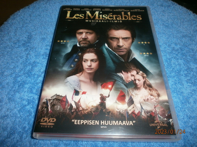 LES MISERABLES     -    DVD