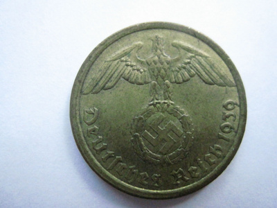 Natsi-Saksa 10 pf. 1939