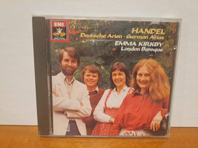 Handel:Deutsche Arien-Emma Kirkby-London Baroque CD