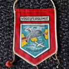 Vogelfluglinie vintage kaksipuoleinen matkailuviiri - pikkukuva 2