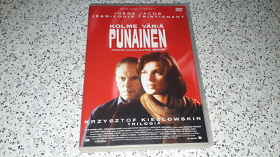 Kolme väriä Punainen Krzysztof Kieslowskin trilogia (DVD)