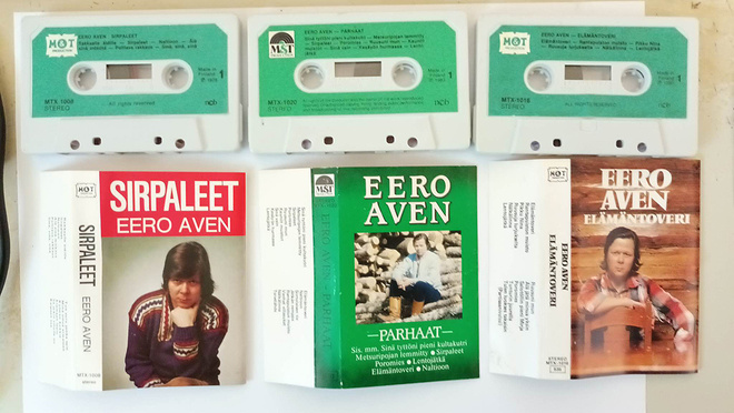 Eero Aven - Sirpaleet, Parhaat, Elämäntoveri C-kasetit
