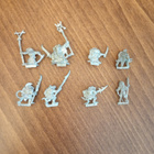 Warhammer Skaven miniatyyreja ja Skeleton ja Dark Elf - pikkukuva 2