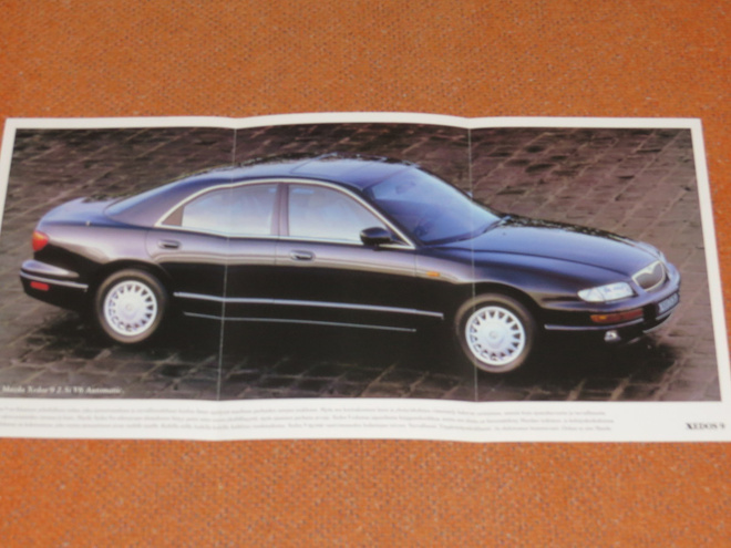1996 Xedos 6 esite - KUIN UUSI - suom - Mazda
