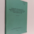 S. J. Rannikko : Problems Concerning the Assessment of th... - pikkukuva 1
