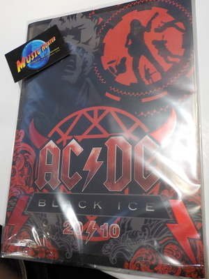 AC/DC BLACK ICE  KIERTUEKIRJA
