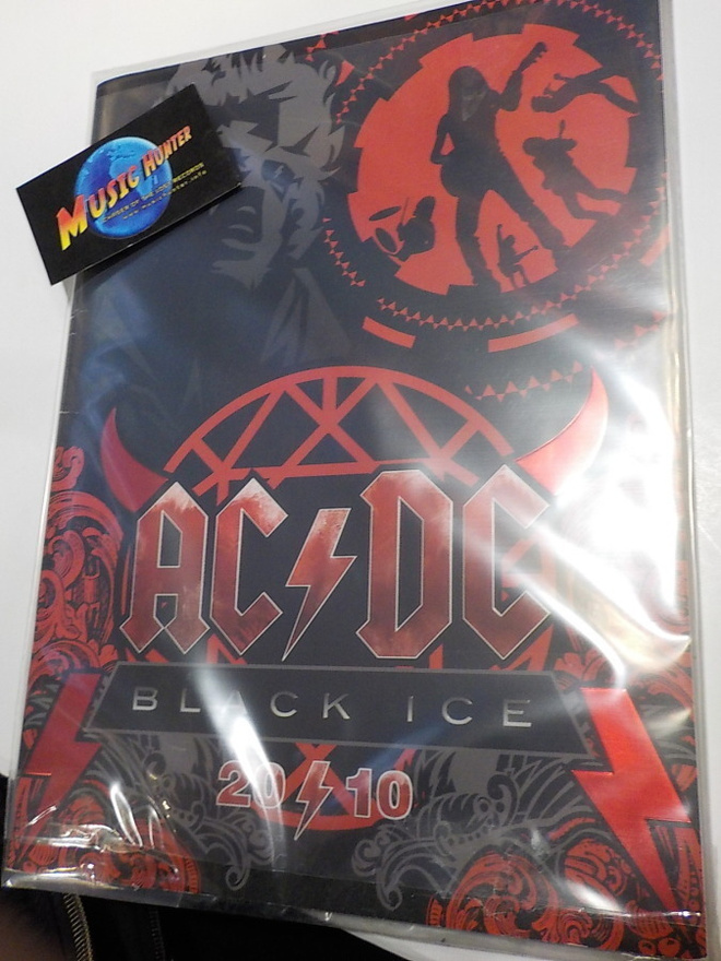 AC/DC BLACK ICE  KIERTUEKIRJA