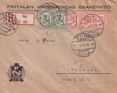 R-KUORI PORI TALLINNAAN FRIITALAN NAHKATEHDAS
