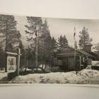 VANHA Postikortti Lappi Rovaniemi 1950-l Alkup.Mallikappale - pikkukuva 1