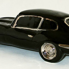 Keramiikkaa Jaguar E-type coupe musta, 1:15 - pikkukuva 2