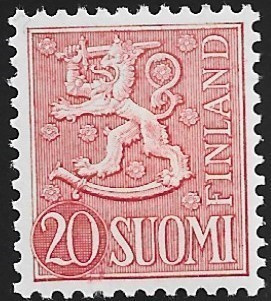 1956 M-54 Leijona 20 mk  harmaanpunainen **  LaPe 458 b