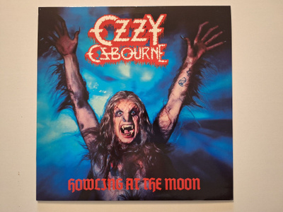 Ozzy Osbourne Howling at the Moon LP Värivinyyli Splatter