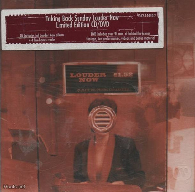 ** TAKING BACK SUNDAY: Louder Now ** Ltd edit CD+DVD